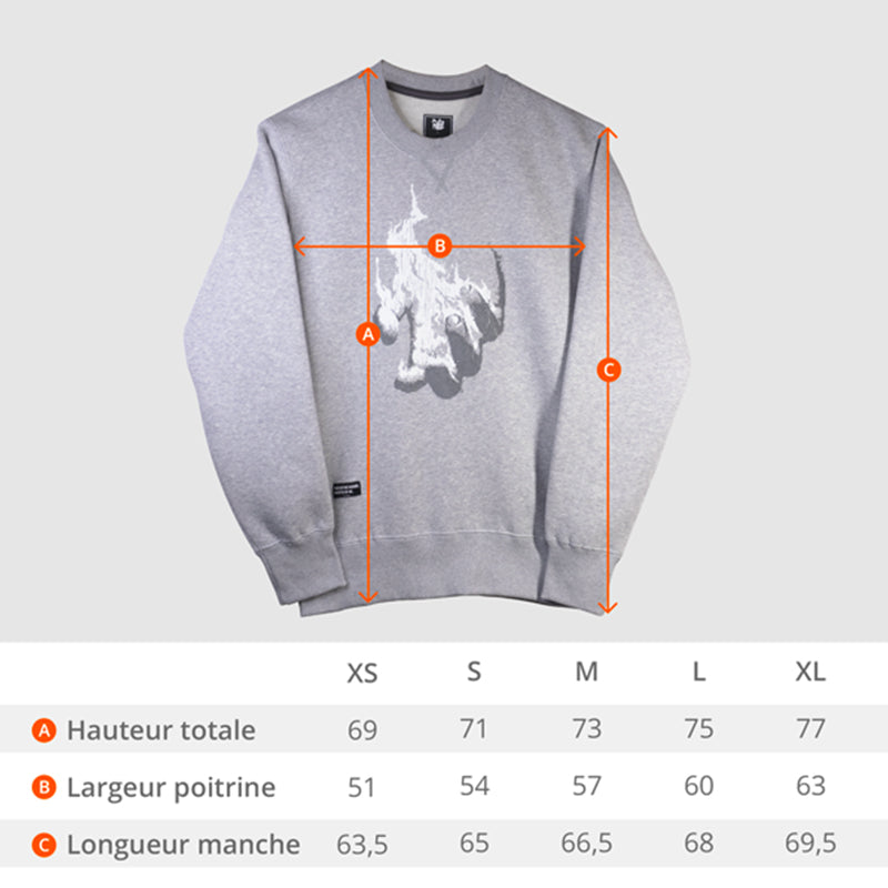 Guide de taille Pull - COFFRET DO REAL THINGS