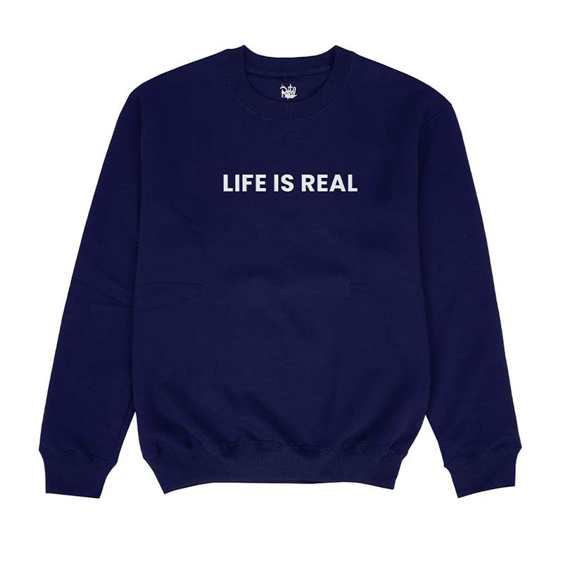 Pull bleu - Life is Real